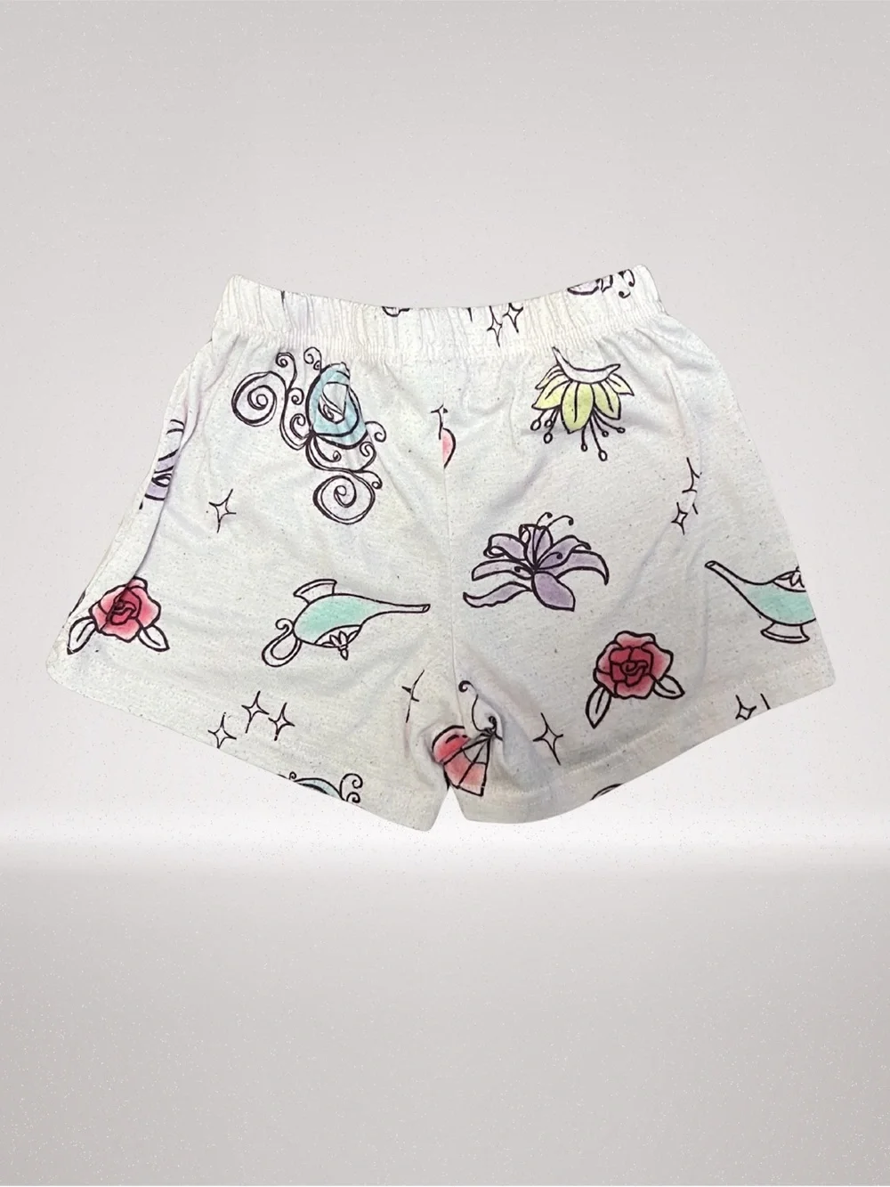 Disney Princess Girls 2 Piece Pajama Set Size 4/5